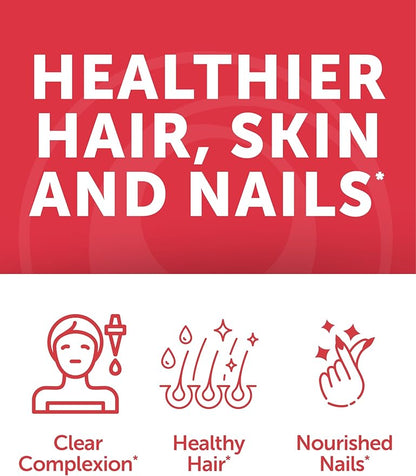 Lunakai Biotin & Elderberry Gummies Bundle - Gummy for Hair Growth, Skin Glow and Stronger Nails with Vitamin C and E - Immune Support Supplement for Adults and Kids