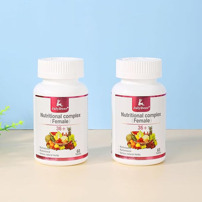 One Daily Multivitamin for Women - Complete Multimineral & Multivitamin with Vitamin A, C, D, E and B-Complex, Zinc & More Vitamins for Immunity, Energy, Hair, Skin & Nails - 60 Tablets