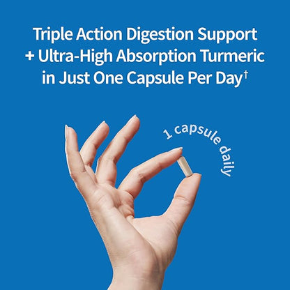 Garden of Life Dr Formulated Sport Probiotics Digestive Supplement, Organic Prebiotics for Women & Men Athletes, Clinically Studied Turmeric Curcumin, 50 Billion CFU, Gut Health, Acidophilus, 30ct