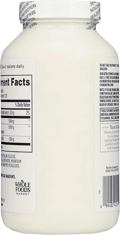 365 by Whole Foods Market, Glucosamine Chondroitin X Strength MSM, 240 Tablets