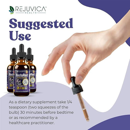 Advanced Sleep Support Supplement - Liquid Delivery for Better Absorption - Melatonin, Magnesium, Theanine, Valerian, Passionflower, Chamomile & More!