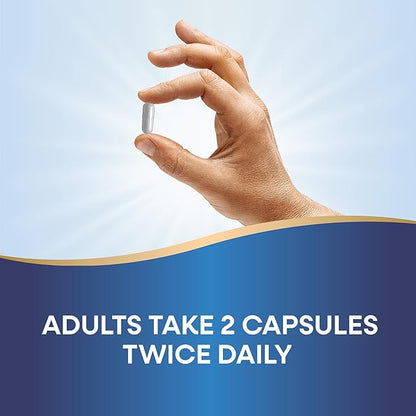 Nature's Way Calcium Citrate, 500 mg Calcium per 2-Capsule Serving, for Bone Health & Muscle Function*, Blend of Citrate, Carbonate & Malate, Gluten Free, 250 Capsules (Packaging May Vary) - 2 Pack