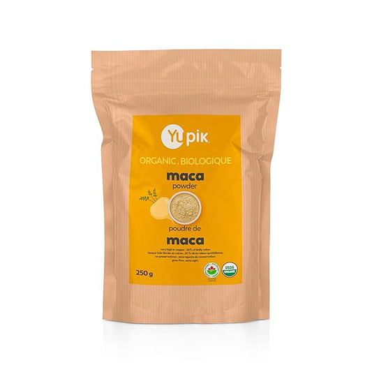 Yupik Organic Superfood, Maca Powder, 8.8 Oz, Non-GMO, Vegan, Gluten-Free