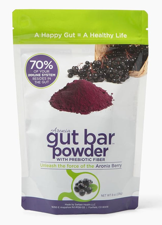 Organic Aronia Berry Powder | 52 Servings | Aronia Extract from Black Chokeberry Plant | Black Chokeberry Supplement | Rich in Polyphenols | Aronia Berry Powder Organic