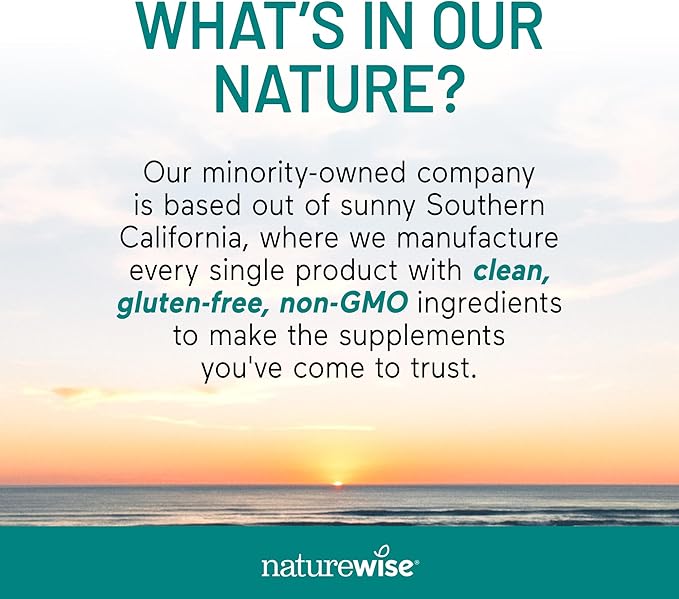 NatureWise Omega 3 Fish Oil - 500 mg per Pill - EPA & DHA - Immune Support, Brain Health & Optimal Wellness - Gluten and Soy Free, Non-GMO - 180 Softgels[6-Month Supply]
