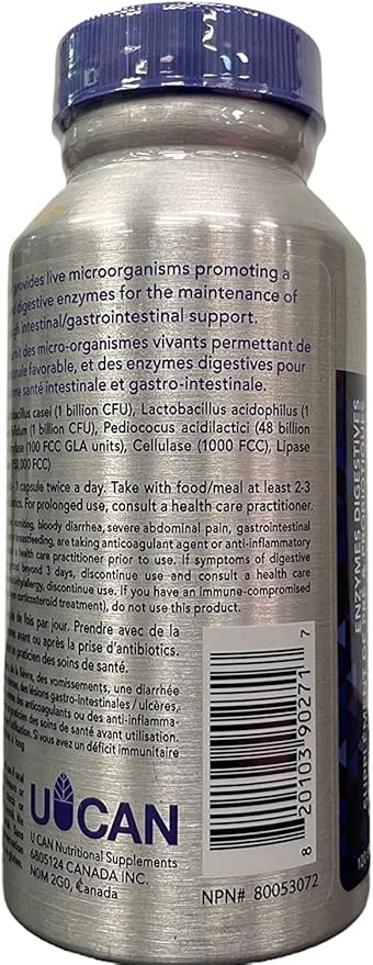 Silver Lining Pre & Probiotics + Digestive Enzymes | 50 Billion CFU/Active Cells | Digestive & Immune Function Support, Reduces Bloating | Shelf-Stable Formula | 360 Count (Pack of 3)