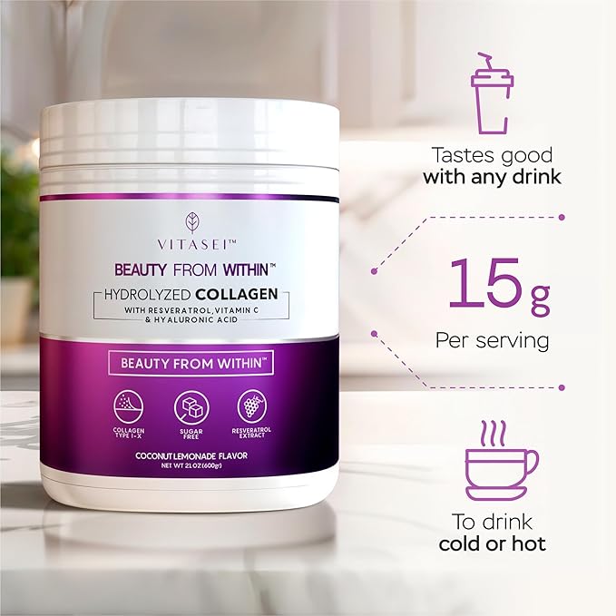 Cocolade Collagen - CocoLade Natural Collagen Drink Mix for Skin, Hair, Nails & Hydration - 16 oz