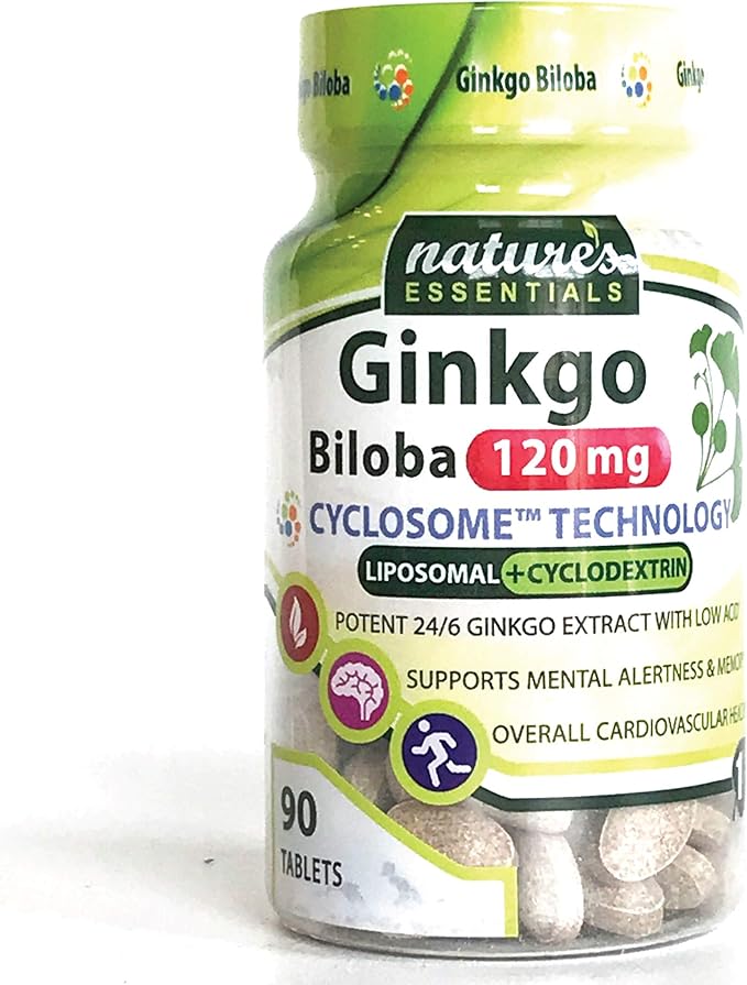Liposomal Ginkgo Biloba | 120mg per Pill | Cognitive Support | Maximum Absorption Formula | 3 Month Supply | Non-GMO | Gluten-Free | Vegetarian | Lab Certified | USA
