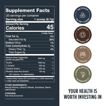 Focus + Calm + Frother Bundle – Nootropic Coffee Creamer & Cinnamon Cocoa Sleep Drink – Day-to-Night Wellness Stack for Energy, Clarity & Restful Sleep – Vegan, Clean Ingredients