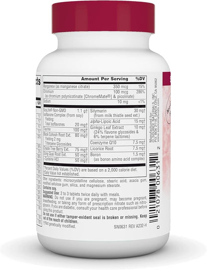 Source Naturals Menopause Multiple, Multi-System Support for Menopause, Non-GMO Soy - 30 Tablets
