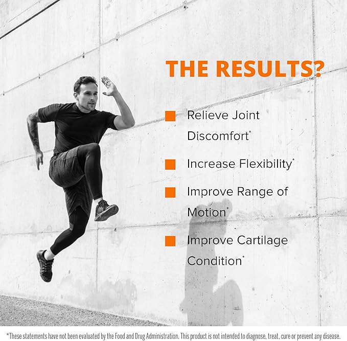 Biosil On Your Game - 60 Veggie Capsules, Pack of 2 - with Patented ch-OSA Complex - Increase Collagen Production for Joint Pain Relief, Flexibility & Range of Motion - GMO Free - 60-Day Supply