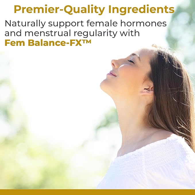 Fem Balance-FX, 60 Capsules, Vegan Product - Comprehensive Female Formula for Premier Female Health Support