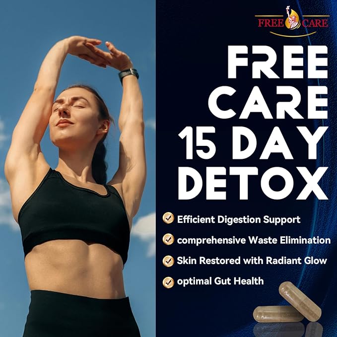 Colon Cleanse 15+5Day Upgrade,Advanced Gut Cleanse Detox for Women & Men Fast Natural Laxative for Constipation Relief with Cascara Sagrada, Psyllium Husk, Senna Leaf & Probiotics, Non-GMO