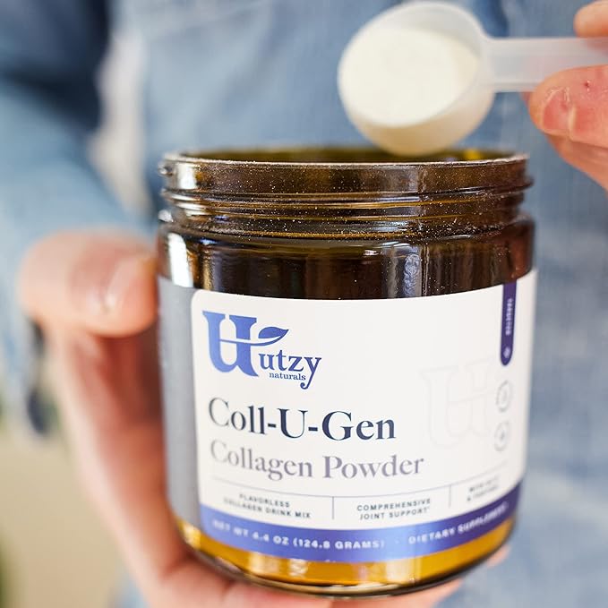 Coll-U-Gen | Joint Support Supplement | with Type II Undenatured Collagen (UC-II®) & Fortigel® | Unflavored Powder | 30 Servings