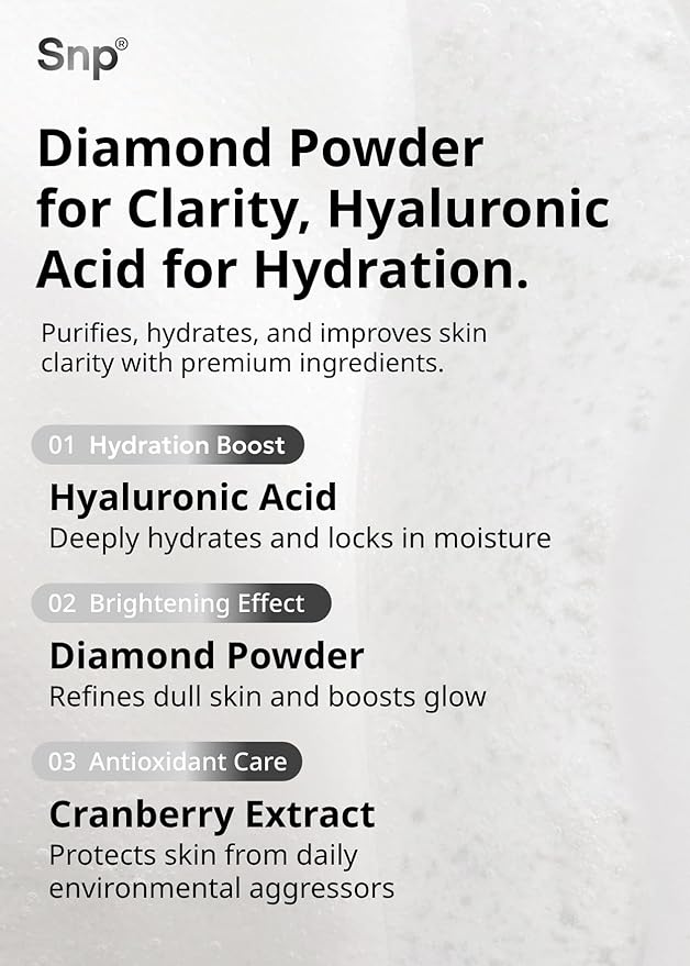 [K Beauty] Diamond Ampoule Sheet Mask | Tightening, Hydrating, and Nourishing with Real Diamonds for All Oily Skin Types | Korean Face Mask Skincare | Facial Moisturizing | 10 Sheets