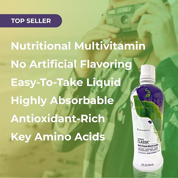 Youngevity Ultimate Classic - Multi-Vitamin & Mineral Complex | Natural Source Of Essential Daily Nutrients | Highly Absorbable Liquid | (2)