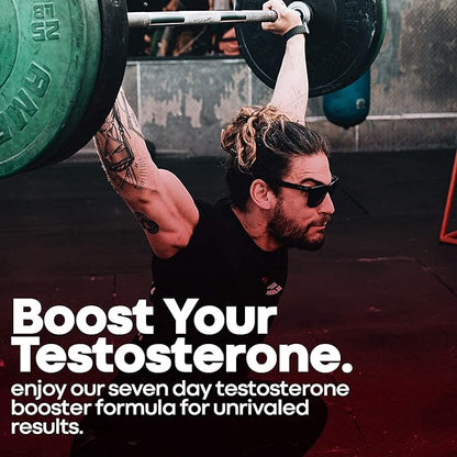 Herbtonics Korean Panax Red Ginseng and Strengthtonic Testosterone Booster for Men Bundle