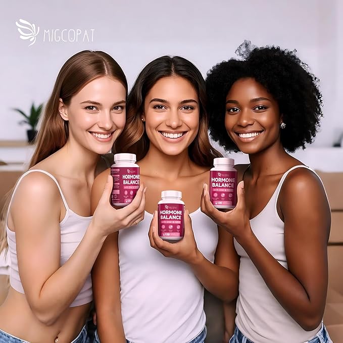 Hormone Harmony for Women with DIM, SGS 100mg, Women's Hormone Blend | Hormone Balance for Women | Estrogen Support, Mood Swings, PMS Relief, Menopause - 120 Capsules