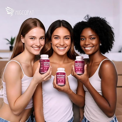 Hormone Harmony for Women with DIM, SGS 100mg, Women's Hormone Blend | Hormone Balance for Women | Estrogen Support, Mood Swings, PMS Relief, Menopause - 120 Capsules