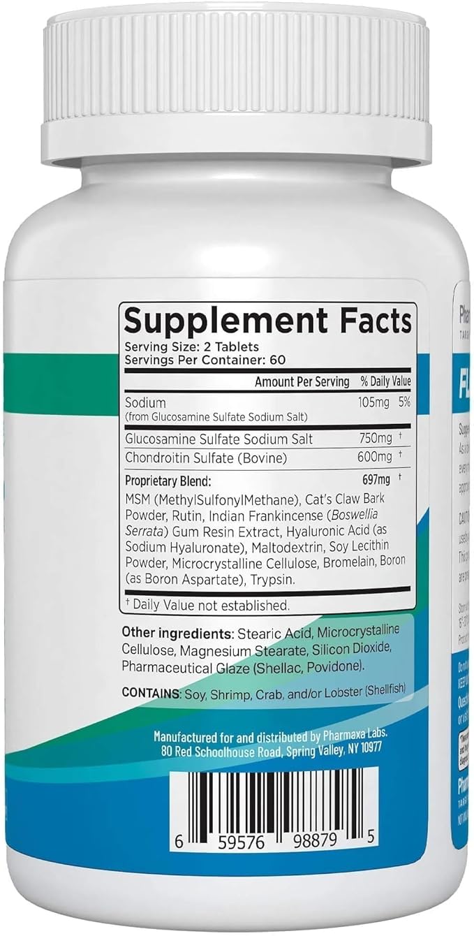 Advanced Bone & Joint Support Supplement | Promotes Healthy Joint Function & Relief from Joint Discomfort | Enhance Cartilage Flexibility & Range of Motion - 120 Count (Pack of 3)