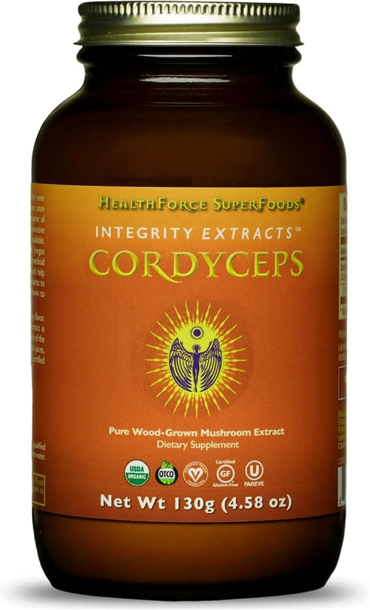 HealthForce SuperFoods Integrity Extracts Cordyceps - Powder - 130 Grams