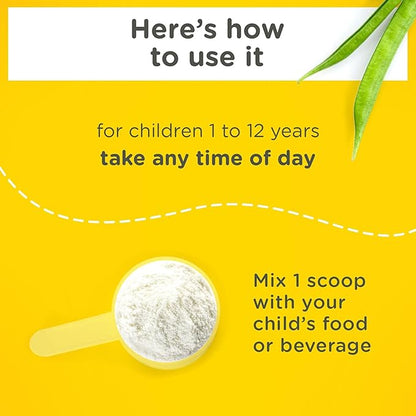 Zarbee's Children's Regularity Support* Prebiotic Fiber Powder, Flavorless Fiber Powder for Kids to Help Reduce Occasional Constipation*, Daily Fiber Supplement for Toddlers, 5.82 oz