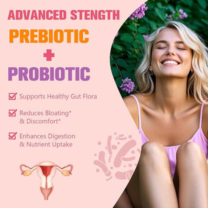 Complete Menopause Supplements for Women, 40-in-1 Hormone Balance for Women Night Sweats Relief, Hot Flashes, w/Black Cohosh, Probiotics, DIM, Vitex, Dong Quai, Red Clover, 120 Capsules