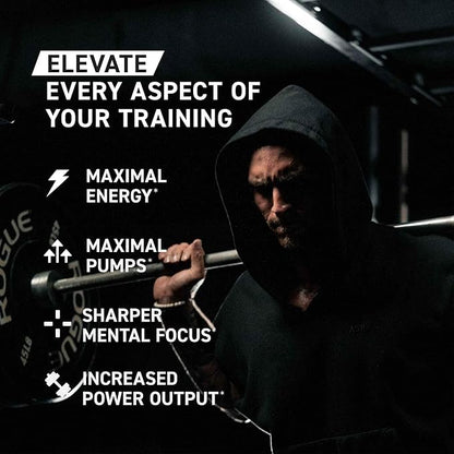 Kaged Pre Workout Powder Pre-Workout Elite for Men & Women, High Stimulant for Energy, Focus, Pumps, L-Citrulline, Beta Alanine, Creatine & 388mg of Organic Caffeine, Fruit Punch