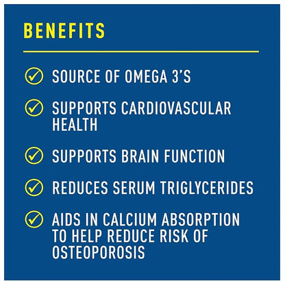 Renew Life Norwegian Gold Adult Fish Oil - Super Critical Omega, Fish Oil Omega-3 Supplement - Gluten & Dairy Free - 60 Burp-Free Softgel Capsules
