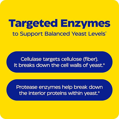 Enzymedica, Candidase, Digestive Enzymes for Gentle Cleansing Support, Gut Health & Digestion, 84 Count