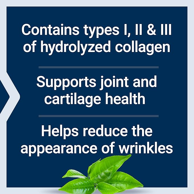 Life Extension Collagen Peptides for Skin & Joints, Collagen Types I, II & III in an Easy-Mix Powder, Gluten Free, Non-GMO, net Weight 343 Grams