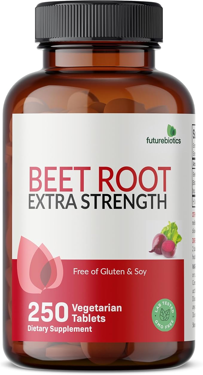 Futurebiotics Beet Root Extra Strength, Non-GMO, 250 Vegetarian Tablets