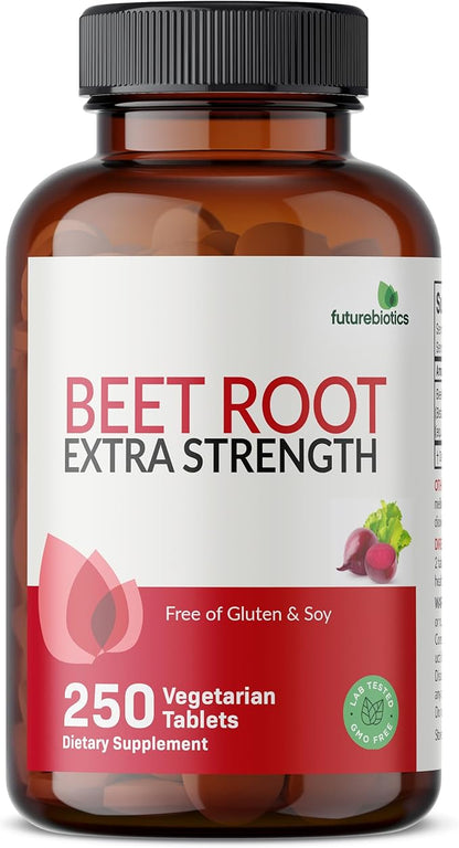 Futurebiotics Beet Root Extra Strength, Non-GMO, 250 Vegetarian Tablets