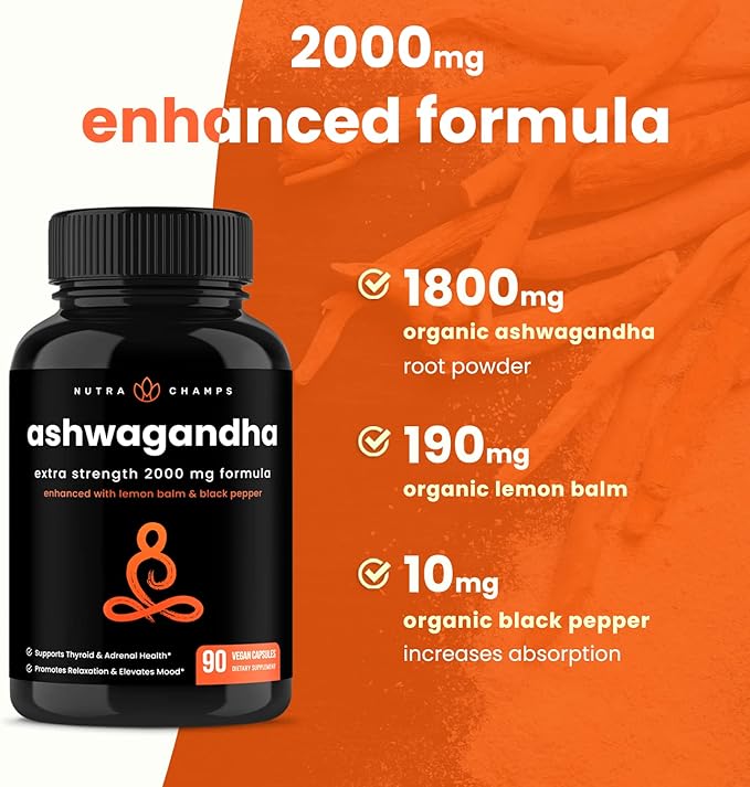 NutraChamps Maca and Ashwagandha Bundle