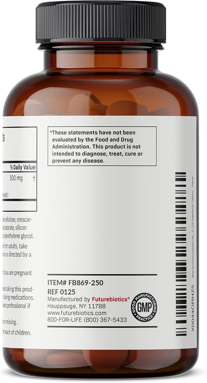 Futurebiotics Beet Root Extra Strength, Non-GMO, 250 Vegetarian Tablets
