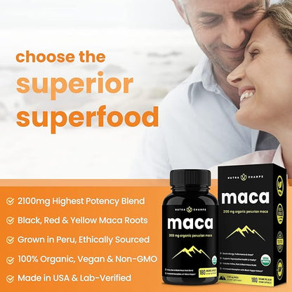 NutraChamps Maca and Ashwagandha Bundle