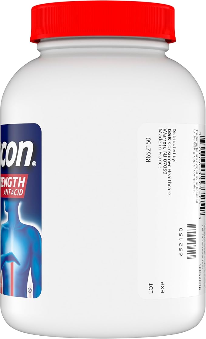 Gaviscon Extra Strength Cherry Chewable Tablet For Fast-Acting Heartburn Relief, 100 Count