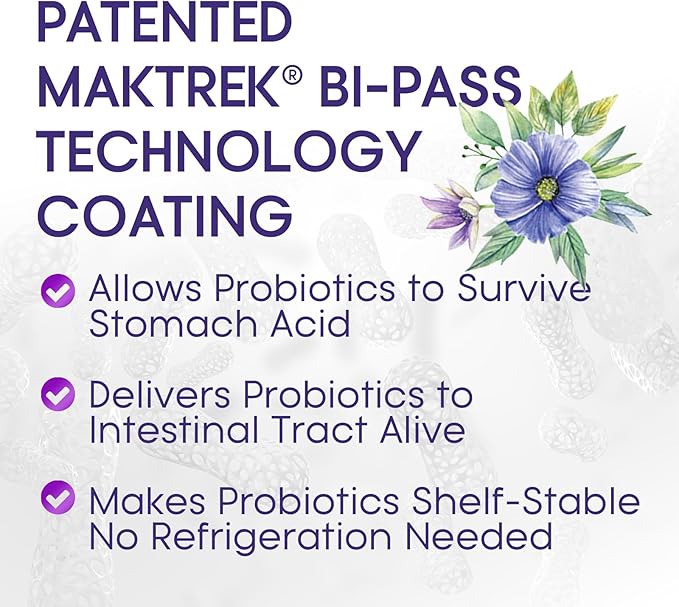 Probiotics for Women 50 Billion CFU - Digestive Health, Vaginal pH & Immune Support, Prebiotics & Cranberry, Gut Health & Urinary Support, 5 Strains, Shelf Stable Women's Probiotic - 60 Capsules