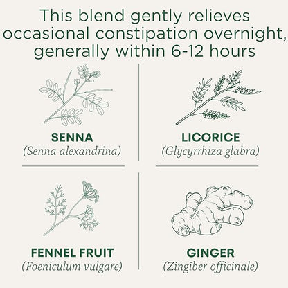 Traditional Medicinals Tea, Organic Smooth Move, Relieves Occasional Constipation, Senna, 32 Tea Bags