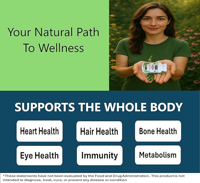 Multivitamins Tablet for Women, Once Daily Multivitamin for Adult, Multimineral Supplement with Iron, Vitamins A, D, E, C, and B-Complex, Supports Immunity, Bone, and Hair, 60 Count
