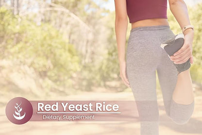 PURE ORIGINAL INGREDIENTS Red Yeast Rice Extract, (100 Capsules) Always Pure, No Additives Or Fillers, Lab Verified