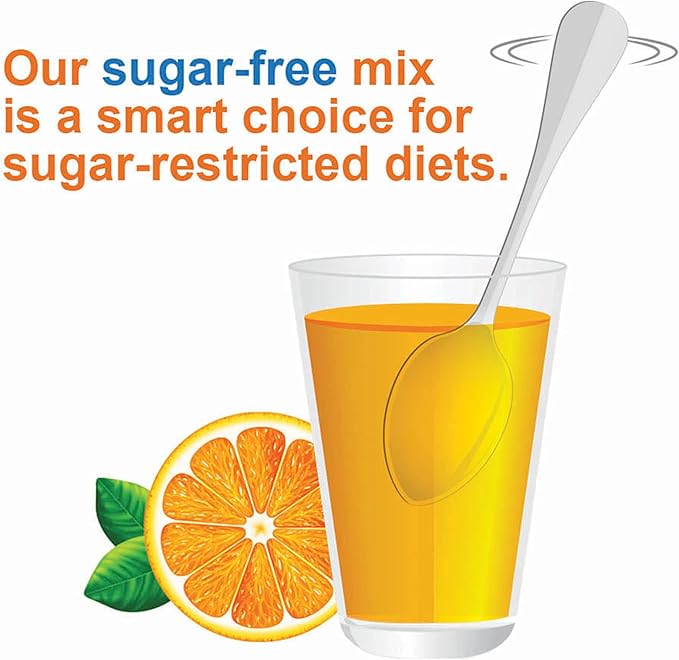 Citrucel Sugar Free Fiber Powder for Occasional Constipation Relief, Methylcellulose Fiber Powder, Orange Flavor - 16.9 Ounces