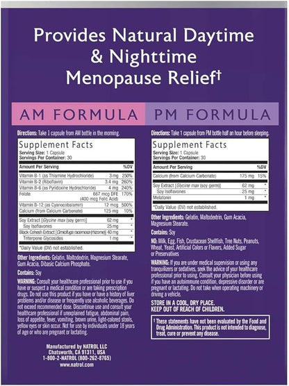 Natrol Women Menopause Bal 30am&