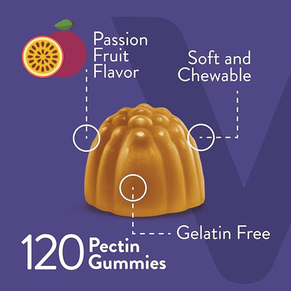 Maca Root Gummies for Men and Women - Reproductive Health, Energy, Drive, Stamina & Hormone Support - Vegan, Gluten Free, Gelatin Free, GMO Free, Tasty Chewable Passion Fruit Flavored Gummy