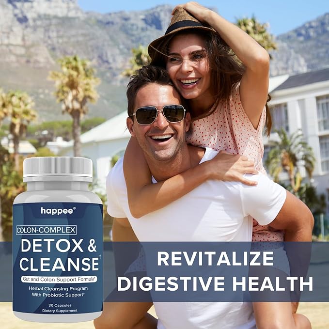 Colon Cleanser & Detox for Weight Loss Support - 15 Day Colon Cleanse Pills & Gut Support Probiotics Men Women - Fast Natural Laxatives Constipation Relief - Intestinal Cleanse for Digestive Health