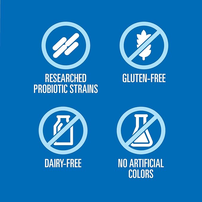 Nature's Way Fortify Optima Probiotic for Adults 50+, 50 Billion Live Cultures, Supports Digestive Balance, Colon & Immune Health*, No Refrigeration Needed, 30 Capsules (Packaging May Vary)