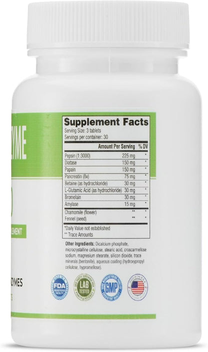 Prevenzyme Pro Digestive Enzyme Supplement (90 Tabs) by Legere Pharmaceuticals for ES Global