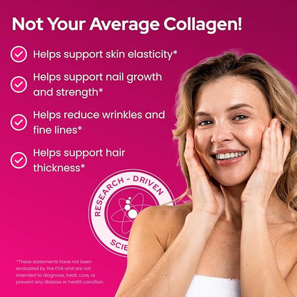 FORTIBONE Premium Bone Health Collagen Peptides w/Fortigel, Verisol, Tendoforte | Clinically-Supported for Bones Joints Skin Hair Nails| Hydrolyzed Collagen Complete Anti-Aging Formula | 3 Pack