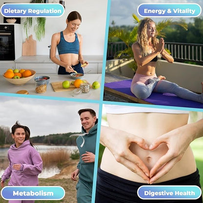 GLP-1 Supplement, GLP Activate Natural Formula, GLP 1 Support for Gut, Digestion, Energy, GLP-1 Levels & Overall Health - 2 Packs