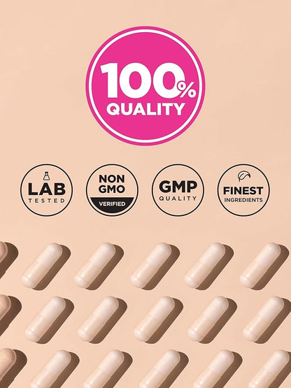Nature's Truth Raw Flora Probiotics for Women | 50 Billion CFU | 60 Capsules | with Cranberry & Prebiotic | Vegetarian & Gluten Free Vitamins